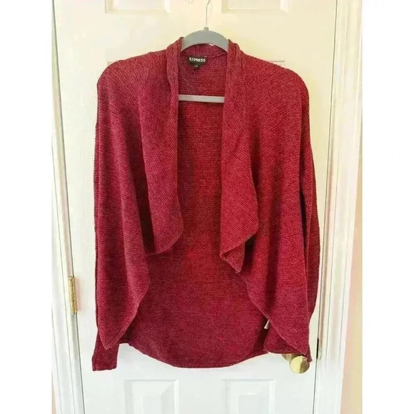 Red Express Knit Cardigan  XS - Picture 1 of 3